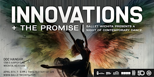 Image principale de INNOVATIONS  + The Promise:  An evening of contemporary dance.