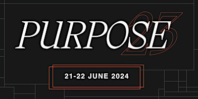 PURPOSE23: 2024 primary image