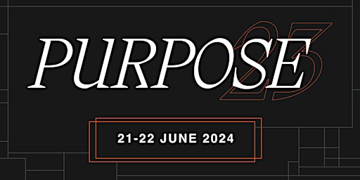 PURPOSE23: 2024 primary image