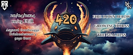 Imagem principal de 420: Fire Down Below, Growing Horns, Nealions