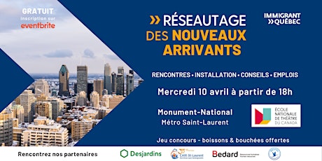 Réseautage des nouveaux arrivants