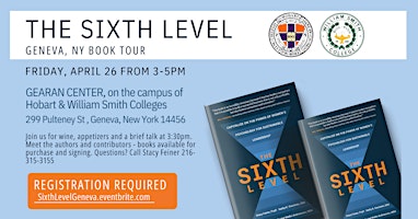Hauptbild für The Sixth Level Book Tour, Geneva, New York