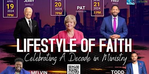 Imagem principal do evento The Lifestyle of Faith 10th Anniversary Service