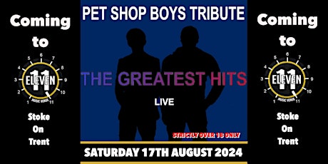 The Pet Shop Boys Tribute live at Eleven Stoke