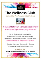 Primaire afbeelding van The Wellness Club- Networking for all those into Wellness!