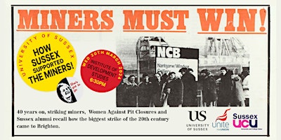 Imagen principal de How Sussex Supported the Miners