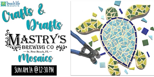 Crafts & Drafts @ Mastry's Brewing - St. Pete Beach primary image