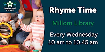 Imagem principal do evento Rhyme Time - Millom Library