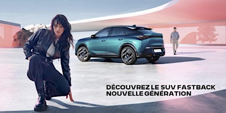 DECOUVREZ LE SUV FASTBACK NOUVELLE GENERATION : PEUGEOT E-3008