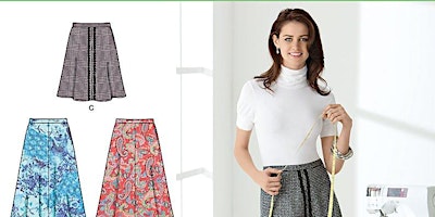 Primaire afbeelding van Make a Basic Skirt from a printed pattern+