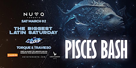 Primaire afbeelding van Pisces Bash| The Biggest Latin Saturday