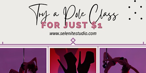 $1 Pole Class! Try a Pole Dance Class for Just $1 primary image