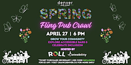 Spring Fling Pub Crawl - Cheers To Accessibility ♿