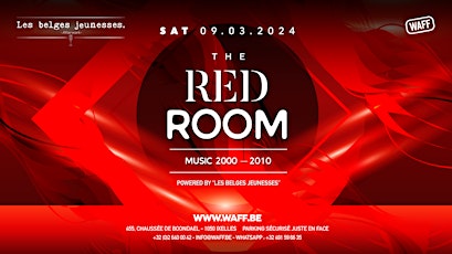 Imagen principal de The Red Room  - Free Entry | Le Waff x Les Belges Jeunesses