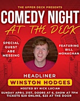 Imagem principal do evento Comedy Night At The Deck
