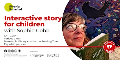 10am Interactive Story for Children with Sophie Cobb primary image