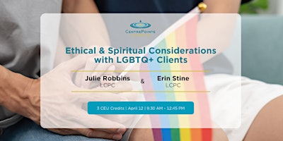 Primaire afbeelding van Ethical & Spiritual Considerations with LGBTQ+ Clients