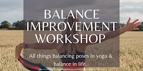 Balance Improvement Workshop