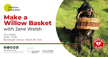 Imagem principal do evento Make a Willow Basket with Jane Welsh