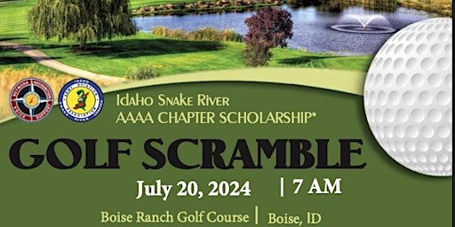 Primaire afbeelding van Idaho Snake River AAAA Scholarship Golf Scramble