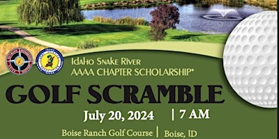 Image principale de Idaho Snake River AAAA Scholarship Golf Scramble