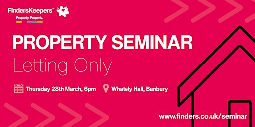Property Seminar - Letting Only primary image