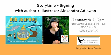 Storytime + Signing with Alexandra Adlawan, SUB JOURNEY