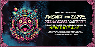 Primaire afbeelding van MARCUS REZAK - SHREDS FRANK ZAPPA & PHISH! NEW DATE APRIL 12!!