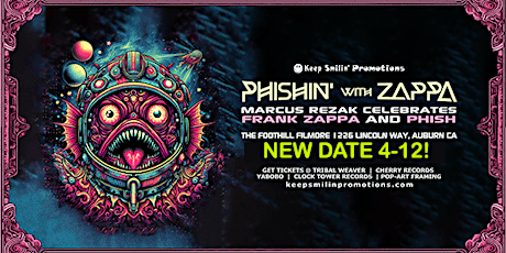 MARCUS REZAK - SHREDS FRANK ZAPPA & PHISH! NEW DATE APRIL 12!!