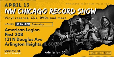 Primaire afbeelding van NW Chicago Record Show
