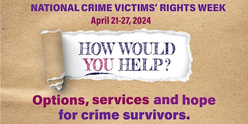 Image principale de NCVRW Domestic and Sexual Violence Seminar