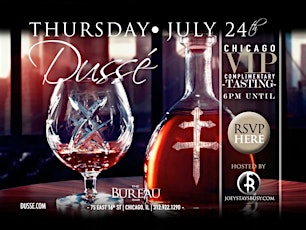 THURSDAY, JULY 24TH | COMPLIMENTARY DUSSE´ COGNAC TASTING AT THE BUREAU primary image