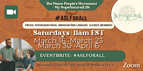 #ASLForAll March 2024