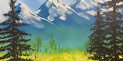 Springtime Mountain Meadow, a PAINT & SIP EVENT with Lisa primary image