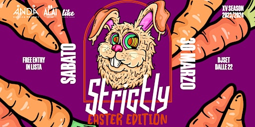 STRICTLY Easter Party - Sabato 30 Marzo - Anda Venice - FREE IN LISTA