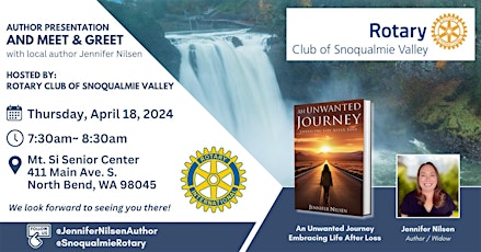 "An Unwanted Journey: Embracing Life After Loss" Author Speaking Engagement
