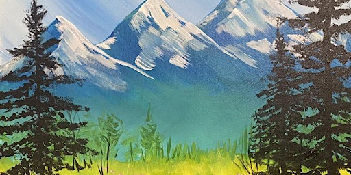 Springtime Mountain Meadow, a PAINT & SIP EVENT with Lisa primary image