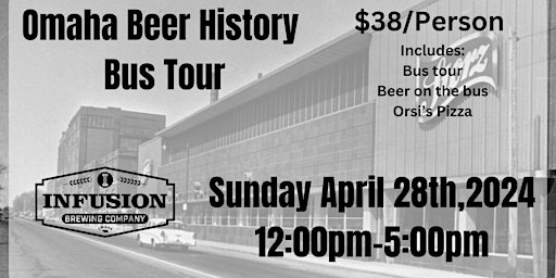 Hauptbild für Omaha Historical Brewery Tour with Infusion Brewing