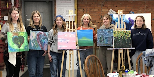 Imagem principal de Expressive Abstract  Painting Workshop