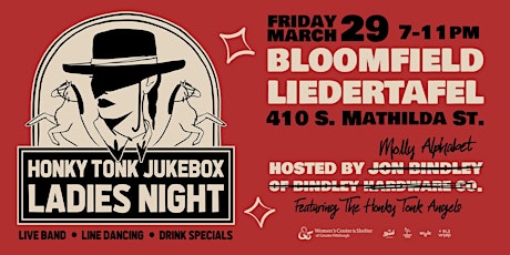 WYEP presents Honky-Tonk Jukebox Ladies Night hosted by Molly Alphabet