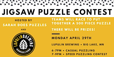 Imagem principal do evento Lupulin Brewing Jigsaw Puzzle Contest