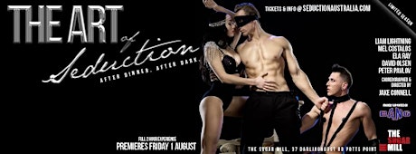 The Art of Seduction @ The  Sugar Mill, Potts Point primary image
