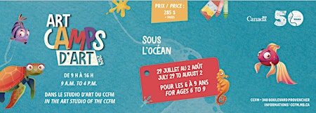 Hauptbild für Camps d'art - Sous l’océan