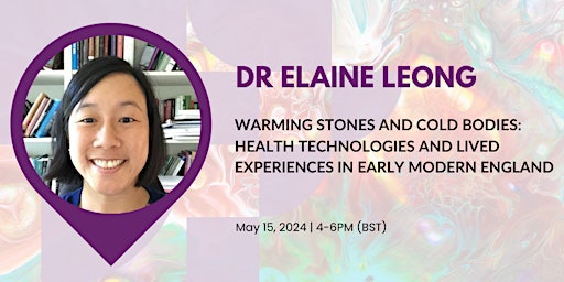 Imagem principal do evento Elaine Leong: 'Warming Stones and Cold Bodies'