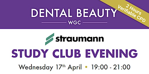 Primaire afbeelding van Straumann Study Club in April - DB WGC