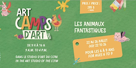 Imagem principal do evento Camp d'art - Les animaux Fantastiques