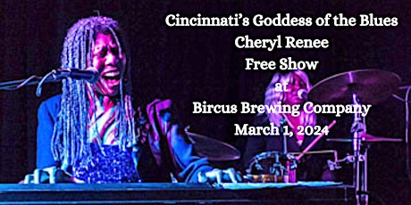 Free Music Friday with Cheryl Renée March 1, 2024 primary image