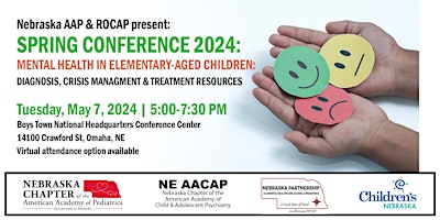 Primaire afbeelding van NEAAP/ROCAP Spring Conference 2024: Elementary-Aged Children Mental Health