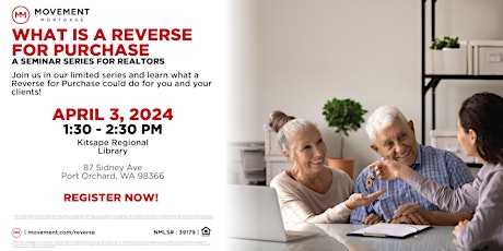 Reverse for Purchase Seminar - Port Orchard