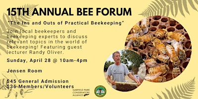 Primaire afbeelding van 15th Annual Bee Forum